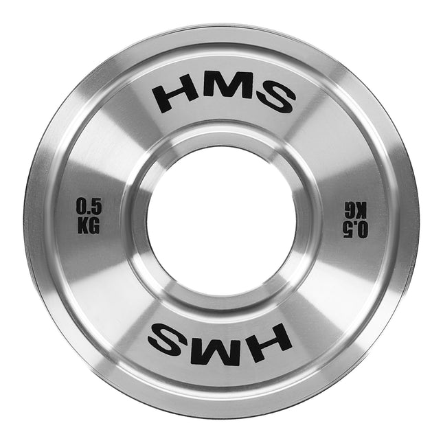 Disque de poids olympique en acier calibré de 0,5 kg