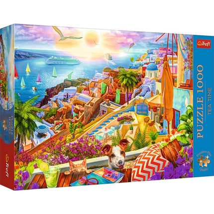 Puzzle Premium Plus de 1 000 pièces Santorin, Grèce