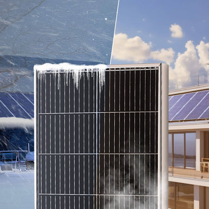 100W Monocrystalline Solar Panel Kit With 12V Controller