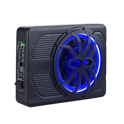 10-Inch Underseat Car Subwoofer 440W, Built-In Amp