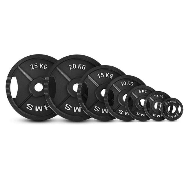 10 Kg Black Olympic Weight Plate with Handles