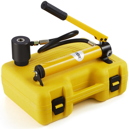 10 Ton Hydraulic Knockout Punch Kit, 1/2–2 in, 6 Dies