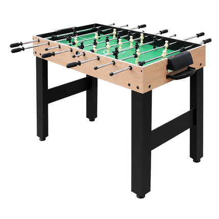 Ensemble de table multi-jeux 10 en 1 – Aspect bois, 81 × 125 × 61 cm