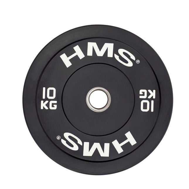10 kg schwarze Olympic Bumper Plate