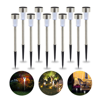 Pack de 10 lampes solaires