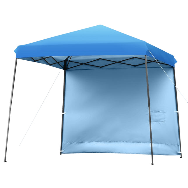 10x10 Pop-Up Pavillon Zelt mit Seitenwand, Rollentasche