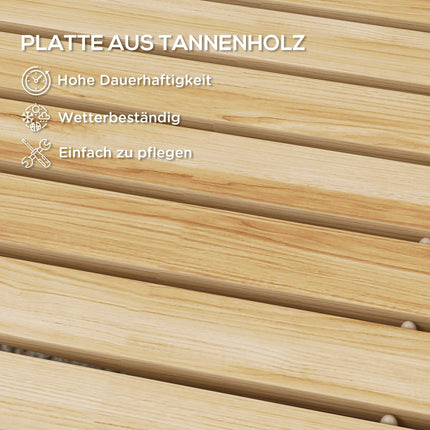 Spruce Wood Garden path, Decorative rolls, 120 cm