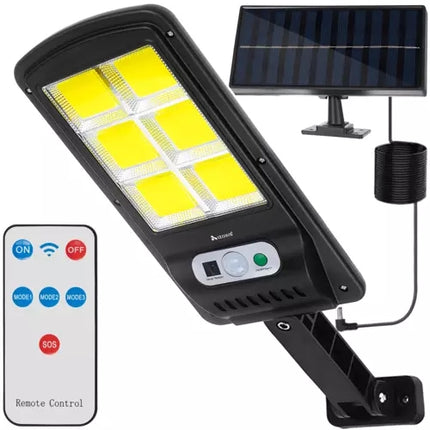 120 LED Solarlampe mit Izoxis Außenpanel 