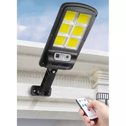 120 LED Solarlampe mit Izoxis Außenpanel 