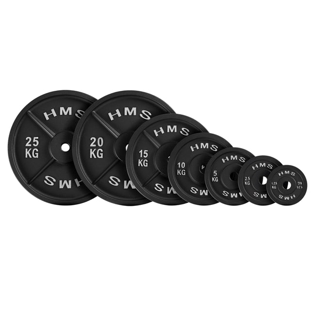 1.25 Kg Cast Iron Weight Plate, Black, 31 mm Hole