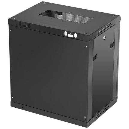 12U Wall-Mount Network Server Cabinet, 19-Inch, Locking Door
