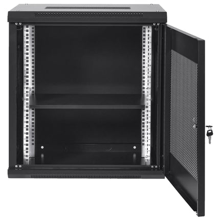 12U Wall-Mount Network Server Cabinet, 19-Inch, Locking Door