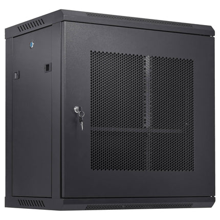 12U Wall-Mount Network Server Cabinet, 19-Inch, Locking Door