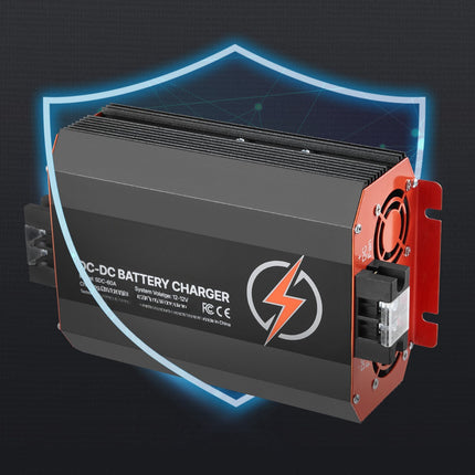 12V 60A DC-to-DC Battery Charger, 750W, Smart Multi-Stage
