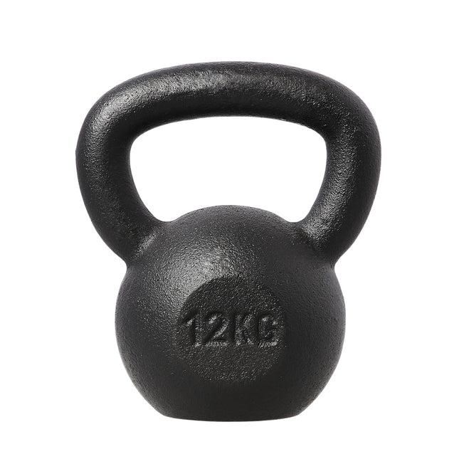 12 kg Gusseisen-Kettlebell für Krafttraining