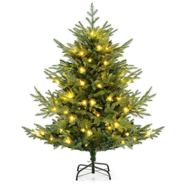 Sapin de Noël artificiel de 135 cm avec 160 LED