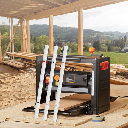 13-Inch Planer Knives Set of 3, 2mm HSS, Mounting Holes