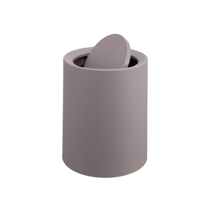 Poubelle en plastique à couvercle basculant de 13 L pour la cuisine ou la salle de bain