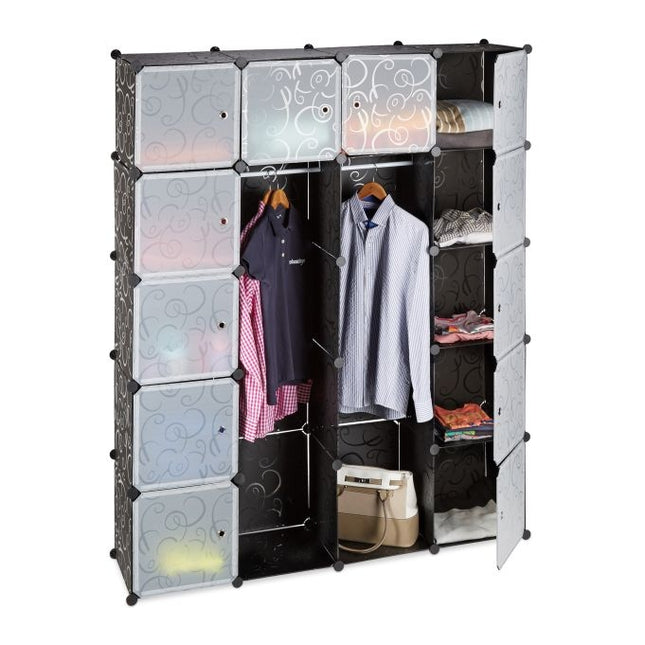 14-Fächer-Steckschrank-System