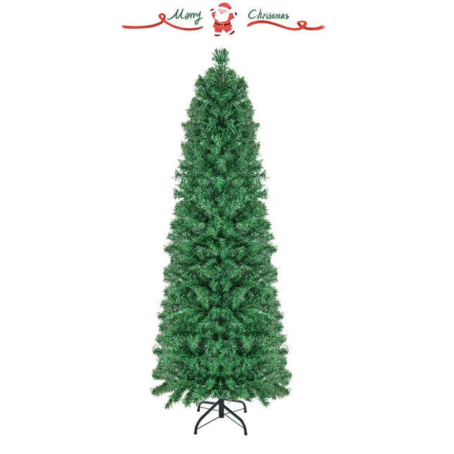 Grand arbre de noël artificiel de 150cm, arbre de vacances, vert pour la maison