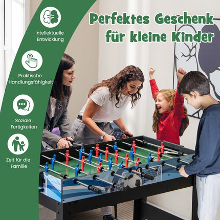 Ensemble de table multi-jeux 15 en 1 avec baby-foot, billard et hockey