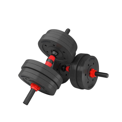 Ensemble d'haltères et de barres composites de 15 kg