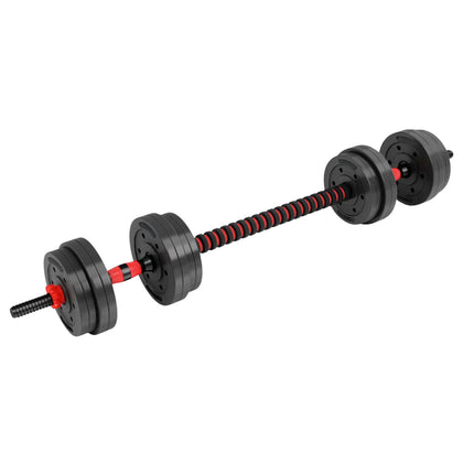 Ensemble d'haltères et de barres composites de 15 kg