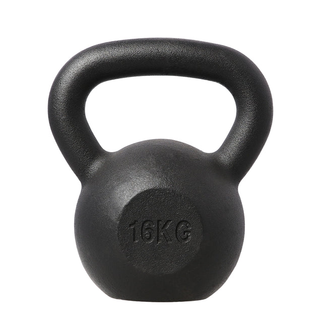 16 kg Gusseisen-Kettlebell für Krafttraining
