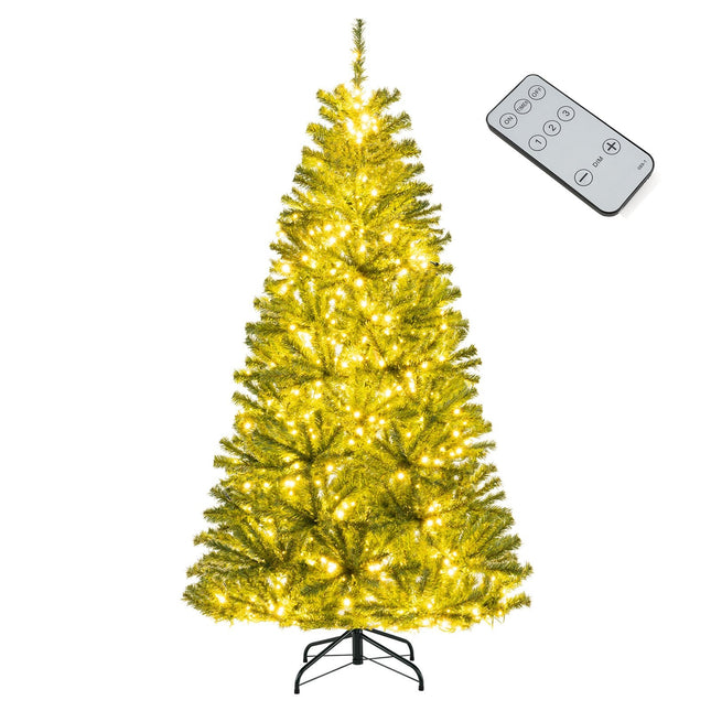 Sapin de Noël artificiel de 180 cm avec 700 lumières LED