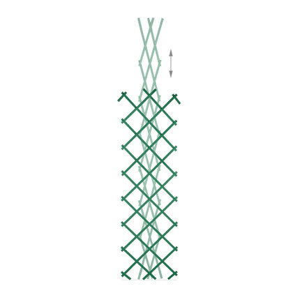 180 cm ausziehbares Rankgitter 3er-Set