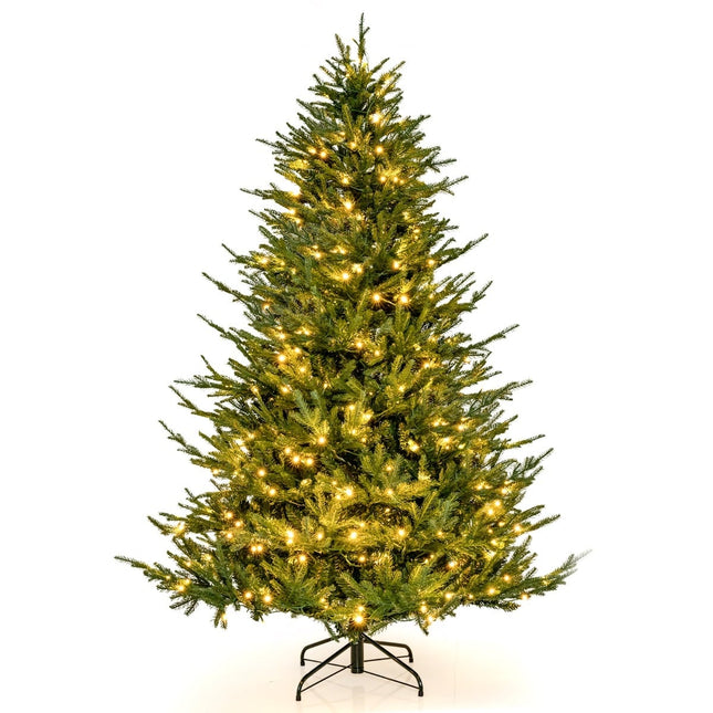Sapin de Noël artificiel de 183 cm avec 280 lumières LED