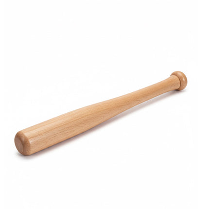 Batte de baseball en bois de 18 pouces avec sac en jute