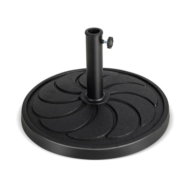 18 kg schwerer Schirmständer mit 54 cm Durchmesser für Schirmstangen von φ38/48 mm