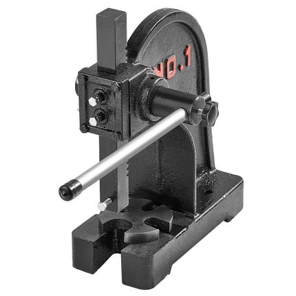 1 Ton Manual Arbor Press, Cast Iron, 150 mm Stroke