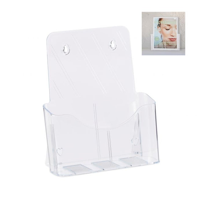 1 porte-brochure DIN A4