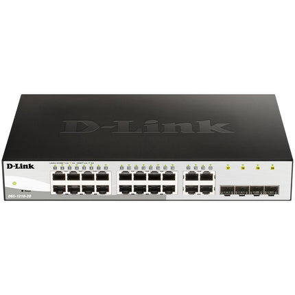 Commutateur Gigabit intelligent administrable à 20 ports, sans ventilateur