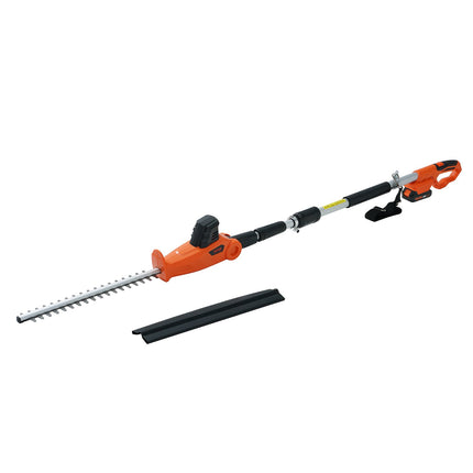 20V Cordless Pole Hedge Trimmer, 18-Inch Blade