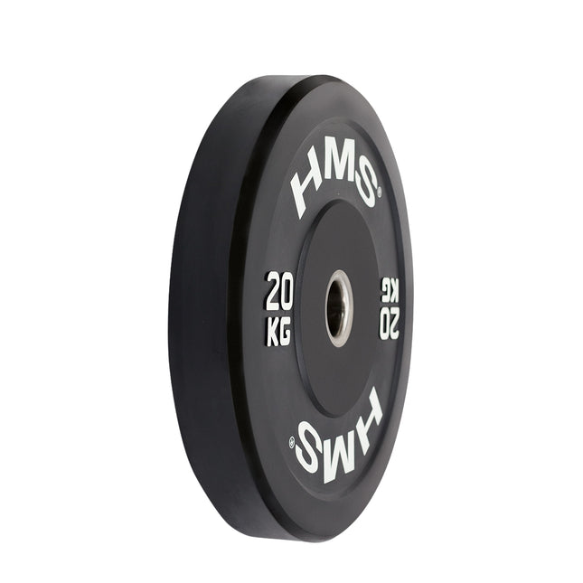 20 kg schwarze Olympische Bumper Plate