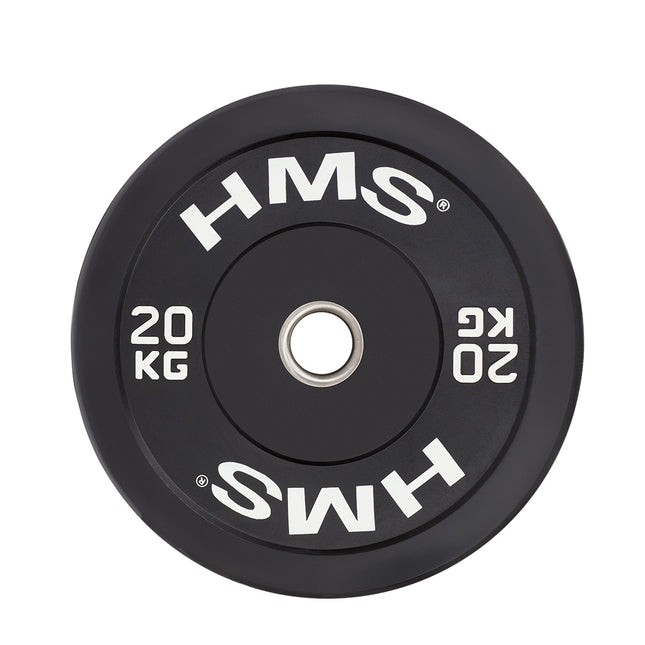 20 kg schwarze Olympische Bumper Plate