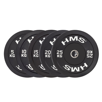 Disque de protection olympique noir de 20 kg