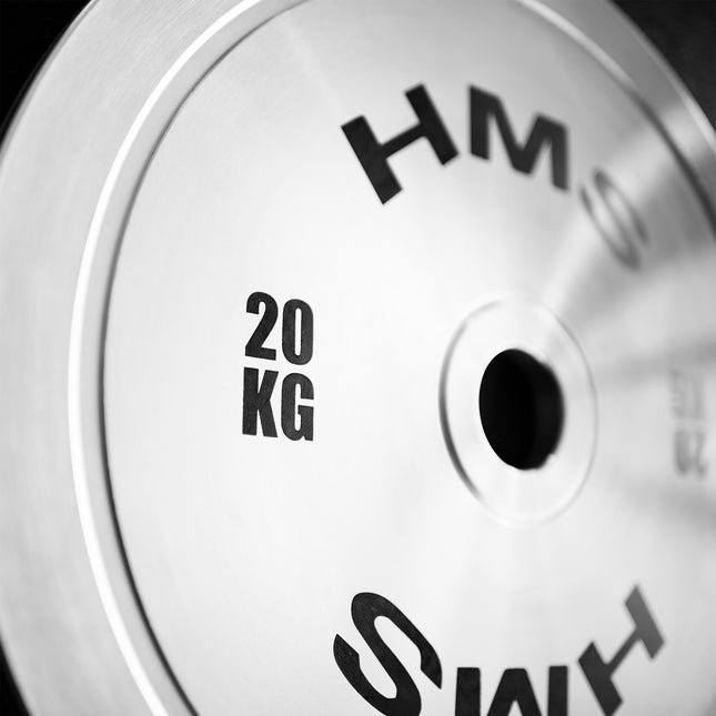 20kg kalibrierte Hantelscheibe aus Stahl (Olympia-Standard)