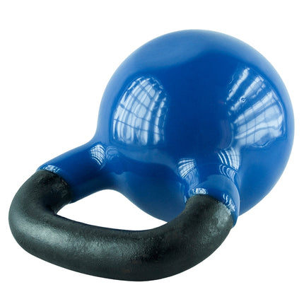 Kettlebell en fonte 20 kg - Bleu