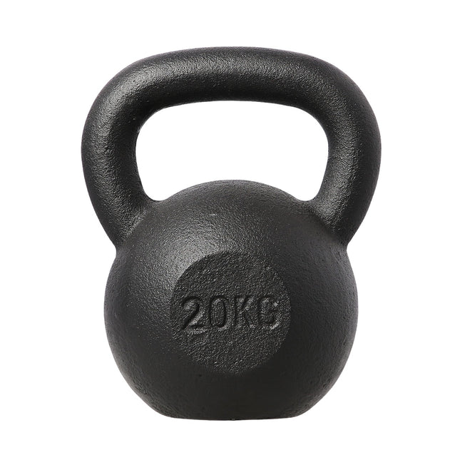 20 kg Kettlebell aus Gusseisen für Krafttraining