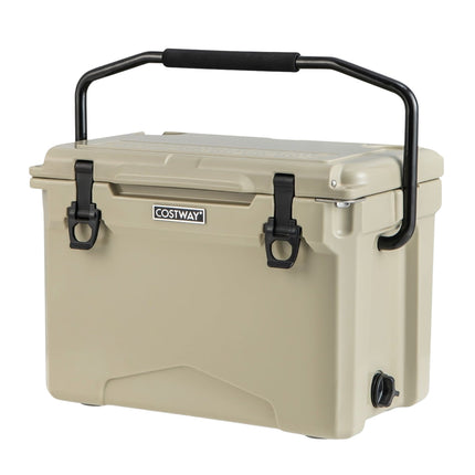 23-Liter-Kühlbox tragbar mit Flaschenöffner und Griff
