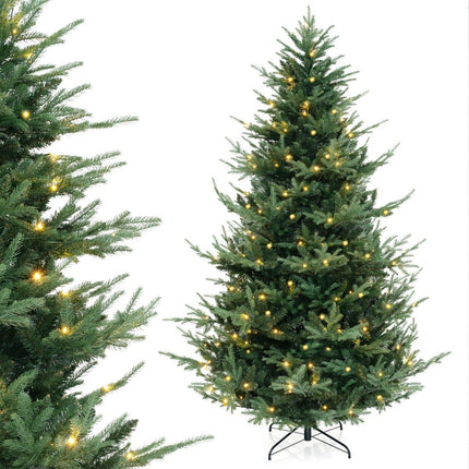 Sapin de Noël artificiel de 240 cm avec 450 lumières LED