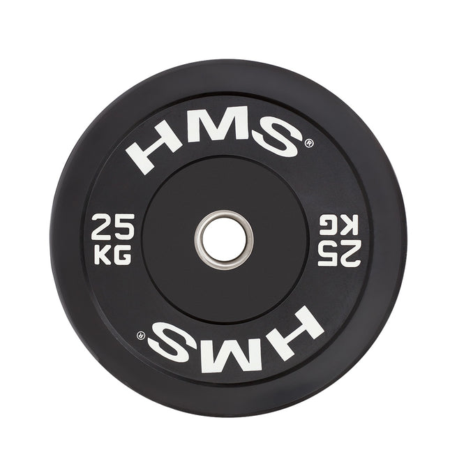 Disque de protection olympique noir de 25 kg