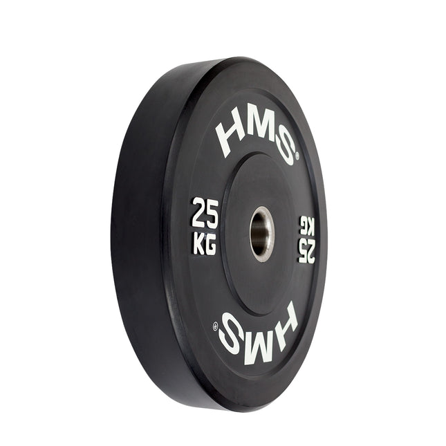 Disque de protection olympique noir de 25 kg