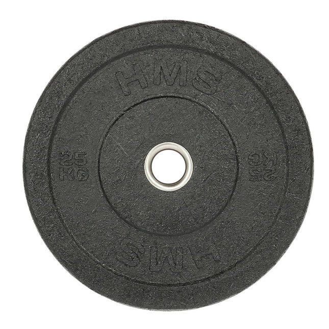 Disque de protection olympique noir de 25 kg - Haltérophilie