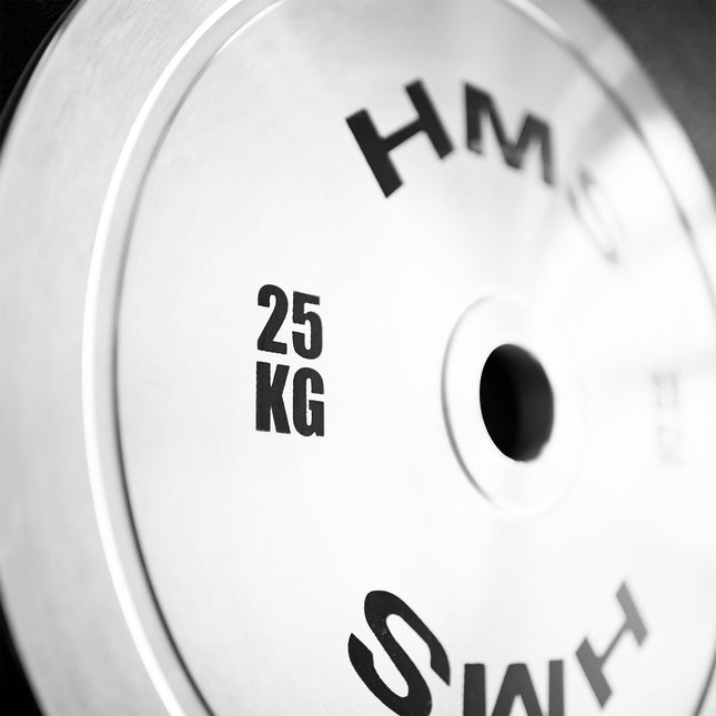 Disque de poids olympique en acier calibré de 25 kg