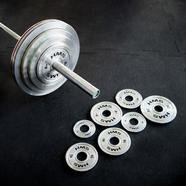 Disque de poids olympique en acier calibré de 25 kg